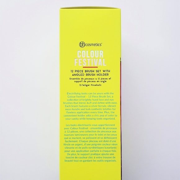 bh Cosmetics Colour Festival Brush Set - Picture 7 of 8